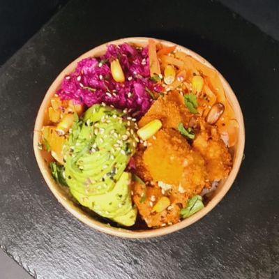 POKE POLLO CROCANTE