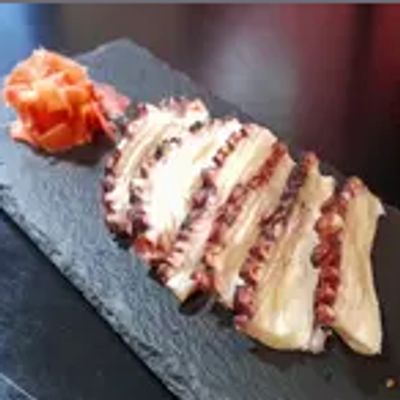 Sashimi de pulpo