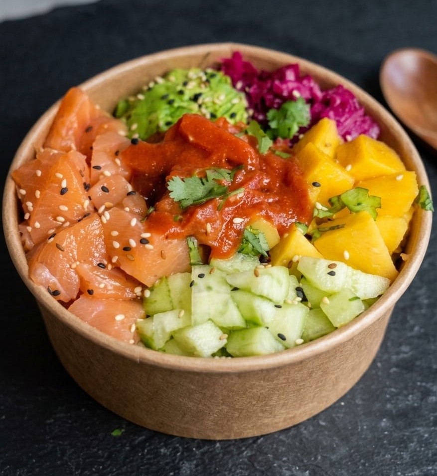 Poke Salmon