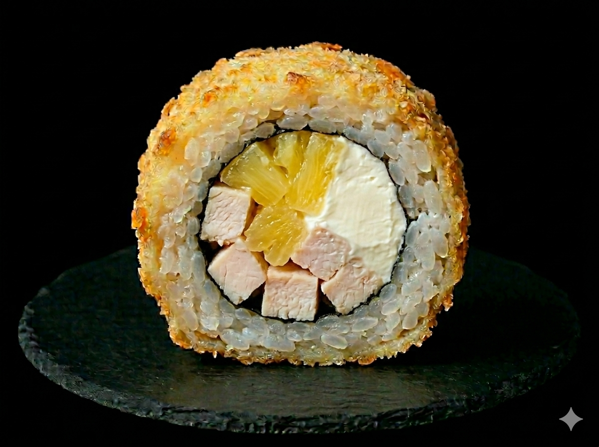 Tempura yaki piña