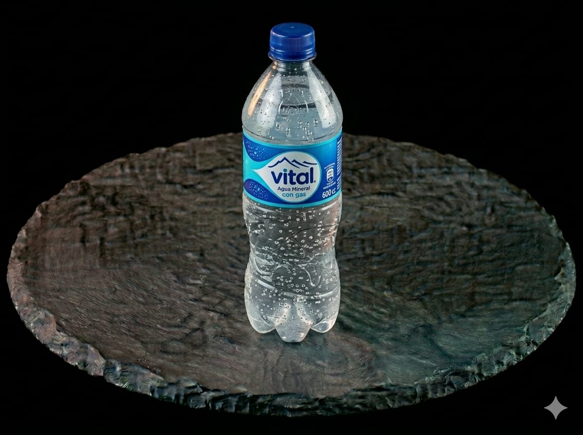 AGUA MINERAL CON GAS 600 CC
