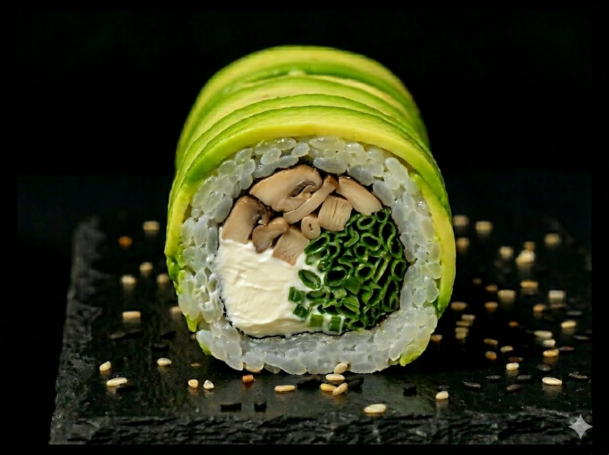 Avocado mushroom
