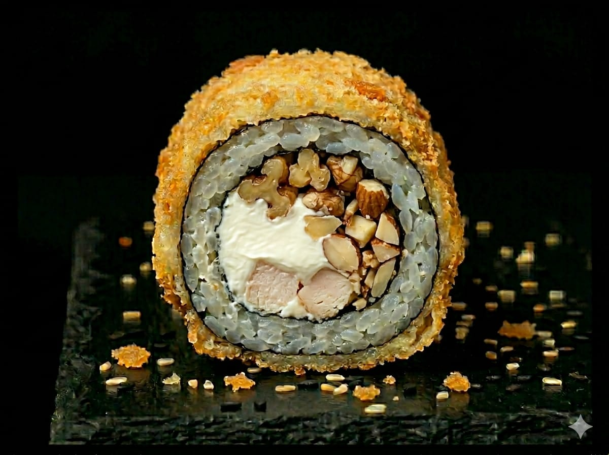 Cheese tempura nuss