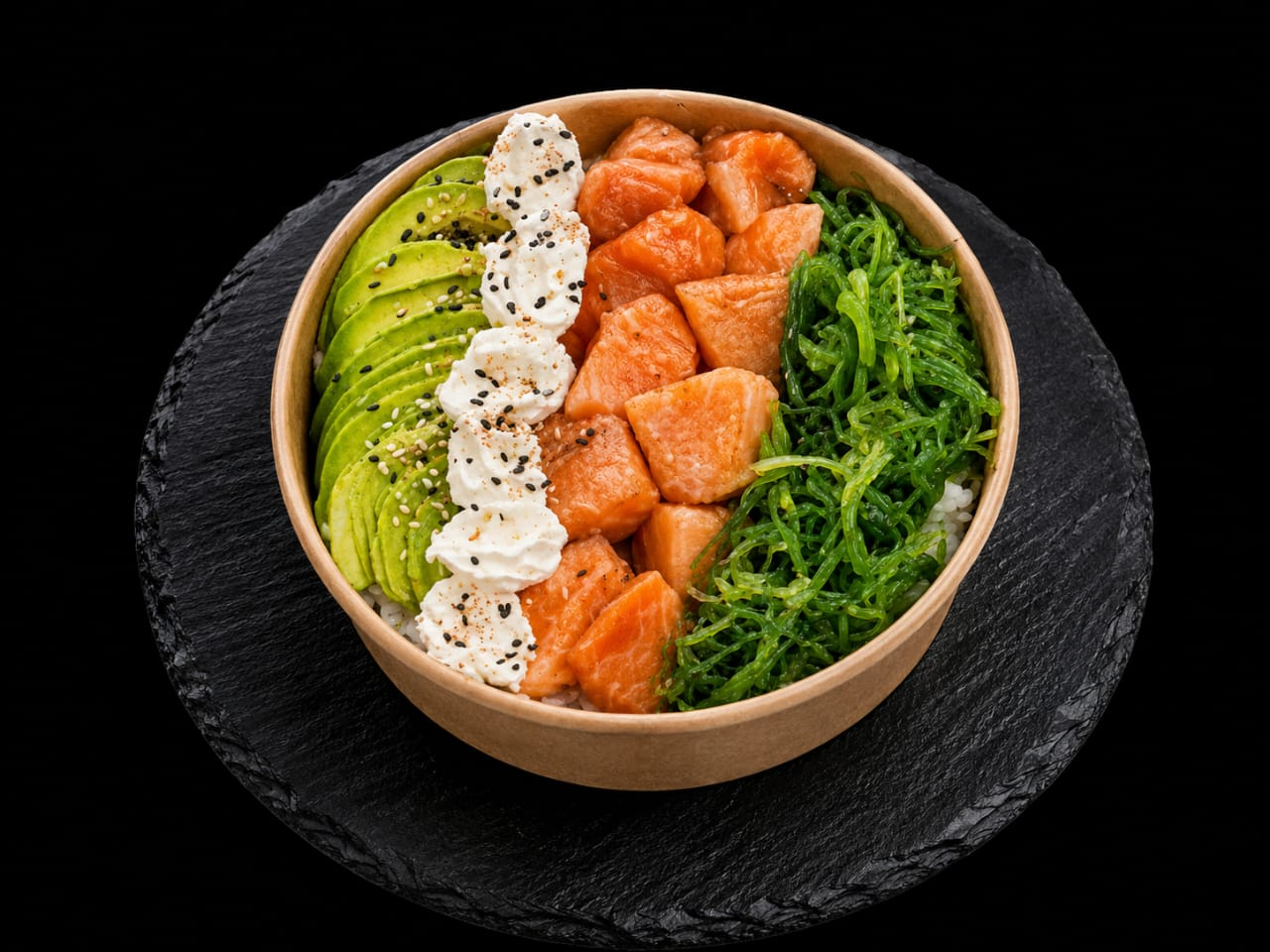 Sushi bowl smoke