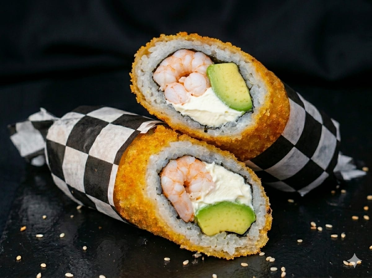 HAND ROLL CAMARON QUESO CREMA Y PALTA