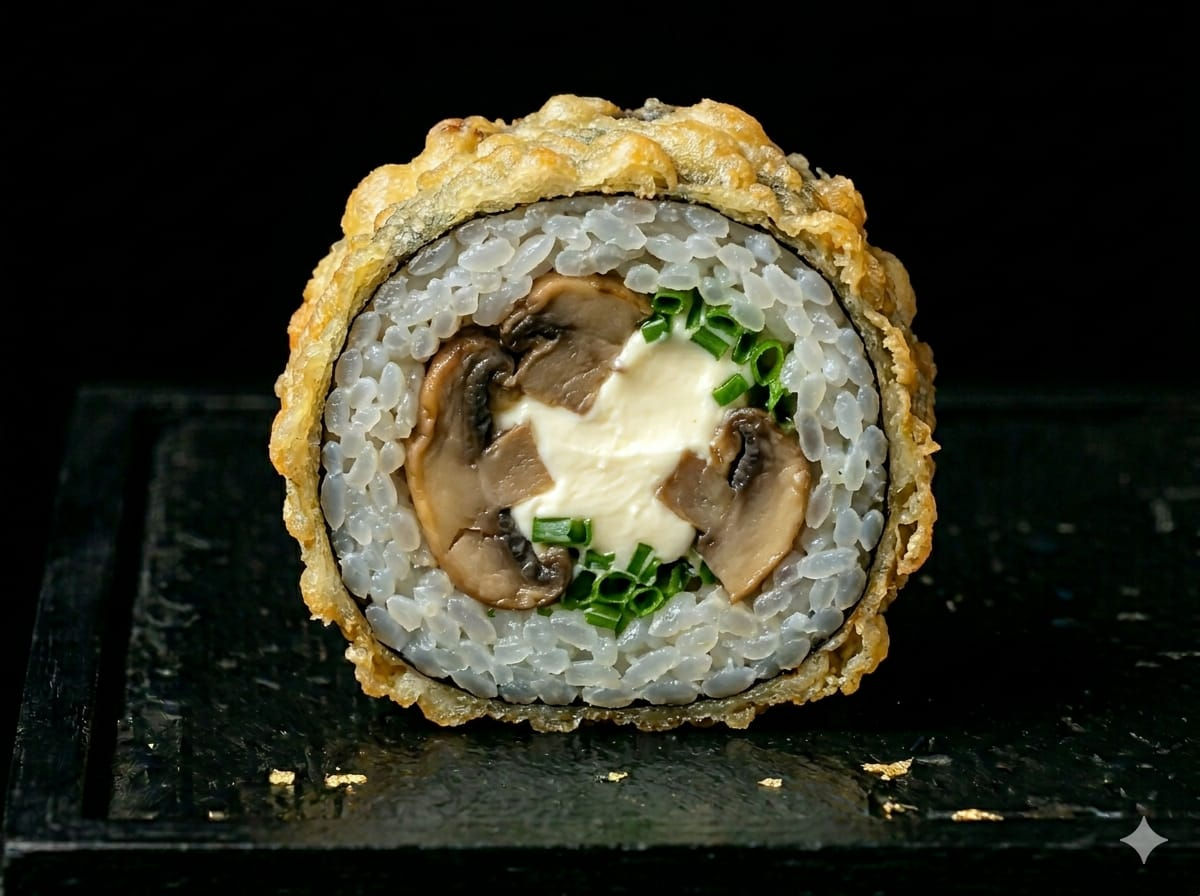 Hot veggie en panko
