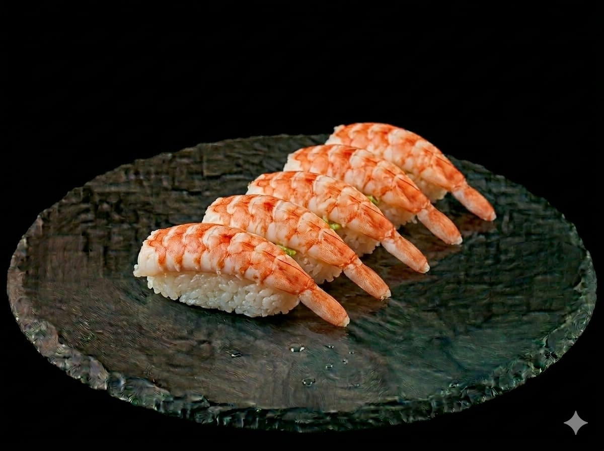 Niguiri de camarón