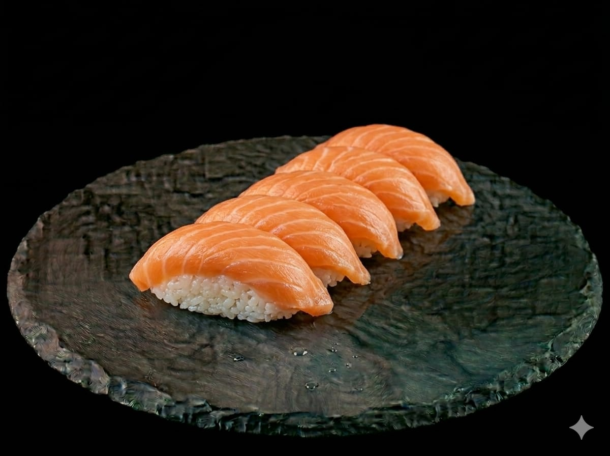 Niguiri de salmón