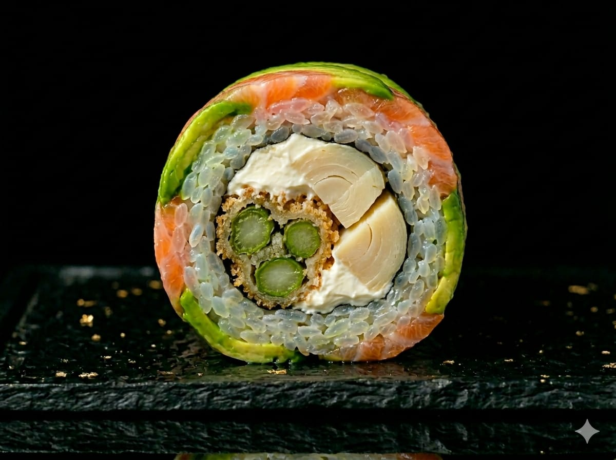 Rainbow yasai panko