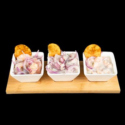 Trilogía de ceviches