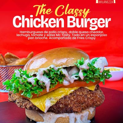 The Classy Burger (Con Papas)