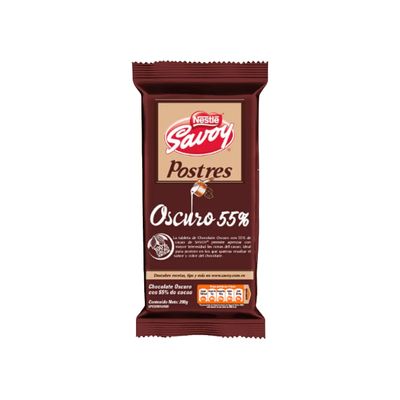 Savoy Postre oscuro 55% 200gr