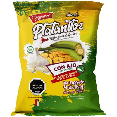 Platanitos con Ajo 75gr 