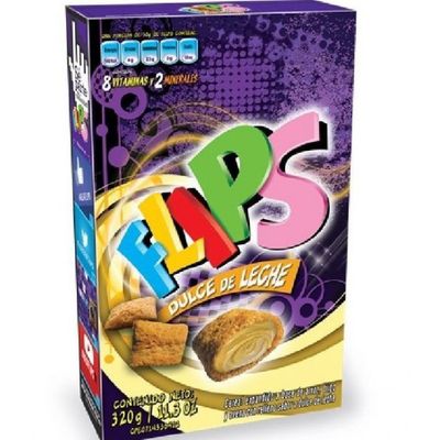Flips Dulce de leche 320gr