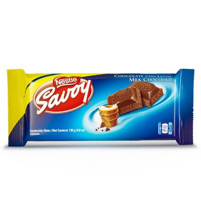 Savoy Chocolate de Leche 130gr