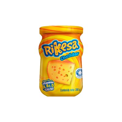 Rikesa Queso Cheddar 200gr 
