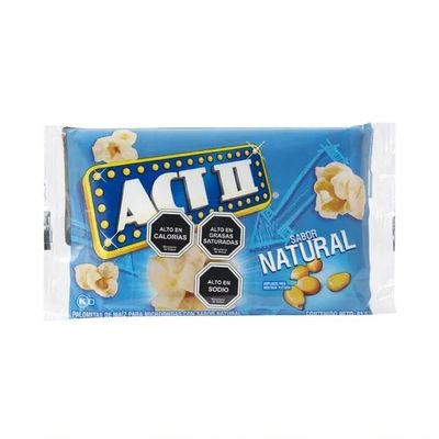 Palomitas de maiz naturales 91gr