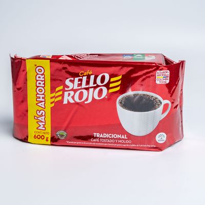Sello Rojo Café 600gr