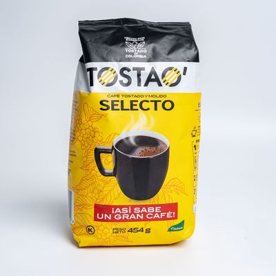 TOSTAO CAFE MOLIDO 454G 