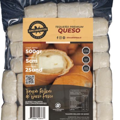 Tequeño de queso 25 unid