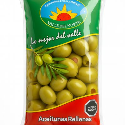 Aceituna  Sevillana Rellena Pimentón 350gr