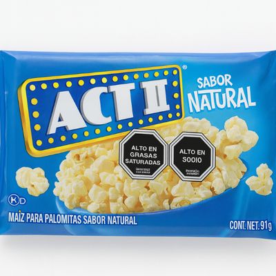 Palomitas de maiz naturales 91gr