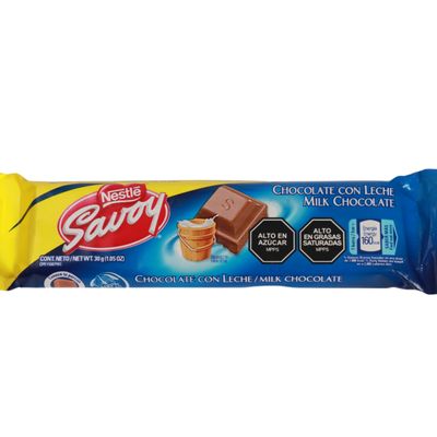Savoy Chocolate de leche 30gr