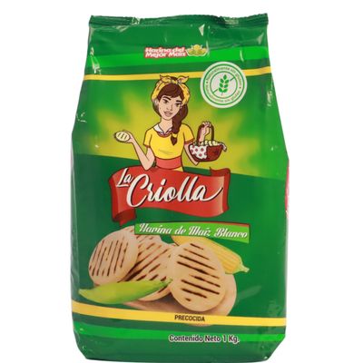 Harina de maiz La criolla 1 kg 
