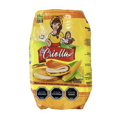 Harina de cachapa La criolla 500gr 