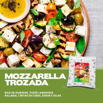 Arte queso mozzarella trozada 500gr aprox