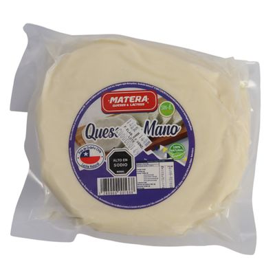 Queso de mano matera 400gr aprox