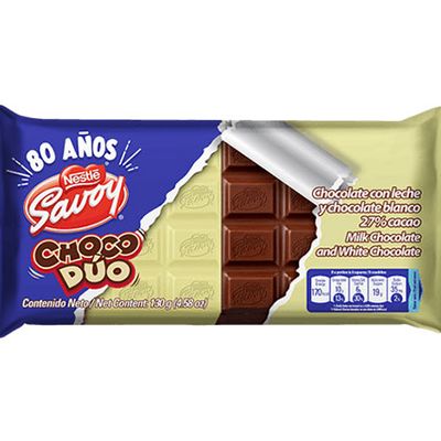 Savoy Chocolate Duo 130gr