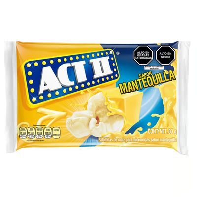 Palomitas de maiz sabor mantequilla 91gr