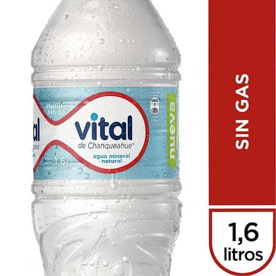Agua Mineral Vital S/Gas 1600cc