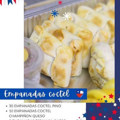 Coctel Empanadas Coctel 50u