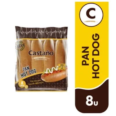 Pan Hot Dog 8u