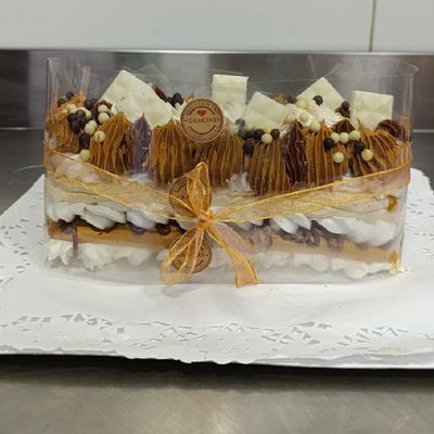 Torta Fría  Rectangular 8P Merengue Lucuma