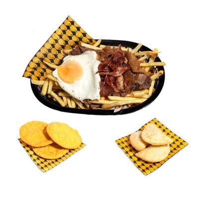 Chorrillana premium + empanada 3 und + sopaipillas 3 und