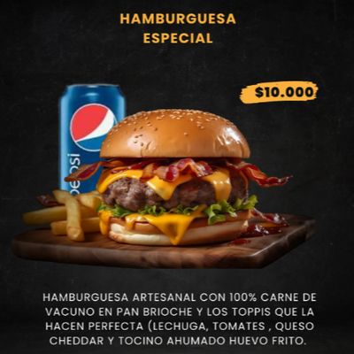 Hamburguesa Especial