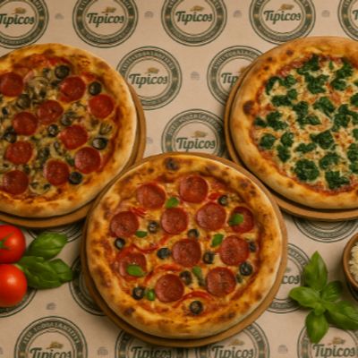 Promo Tantissimo ( 3 pizzas 3 ingredientes )