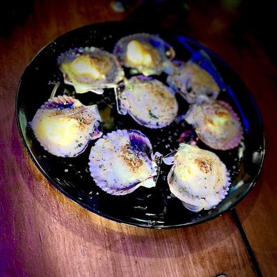 Ostiones a la parmesana