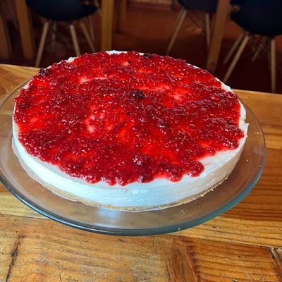 CHEESECAKE DE FRAMBUESA