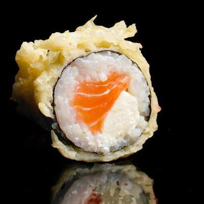 Hosomaki Salmón Tempura
