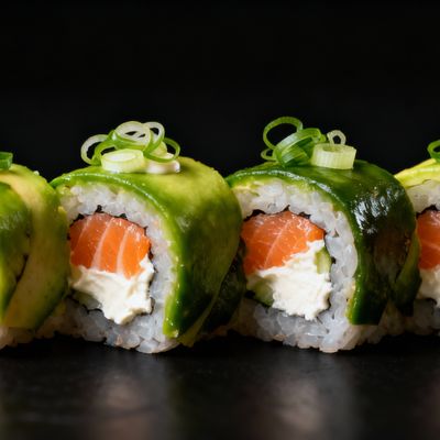 11. Salmón Queso Cebollín