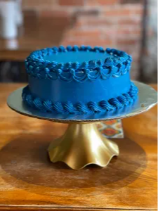 Queque azul vintage