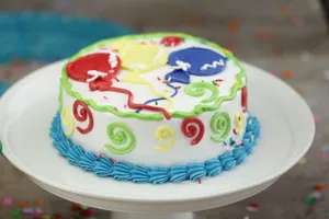  Queque infantil globos