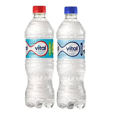 Agua De 600 Ml Con Gas