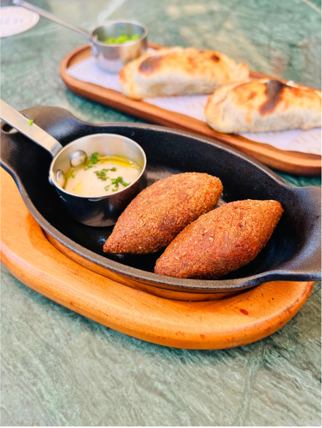 Kibbe con Tahini