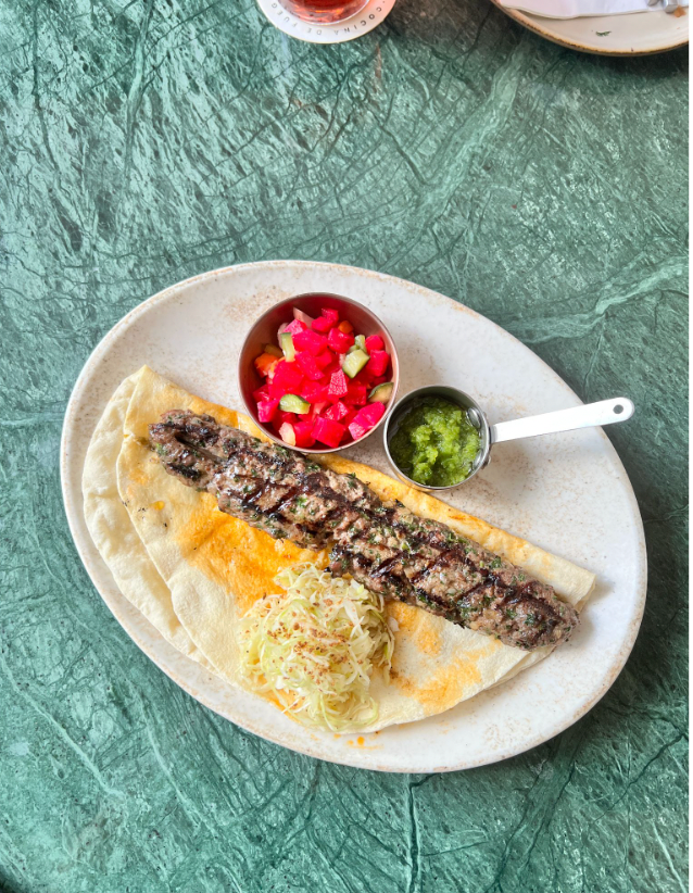 Pincho de Kafta (res y cordero)