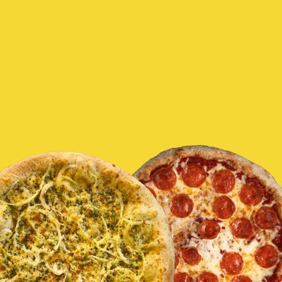 promocion pizza peperoni + pizza fugazza